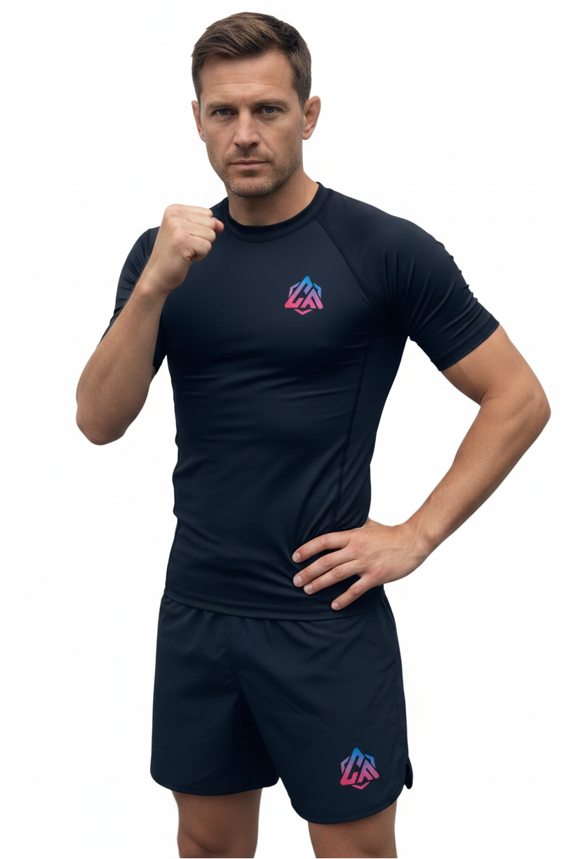 OCTO Black Rashguard Set – Adult