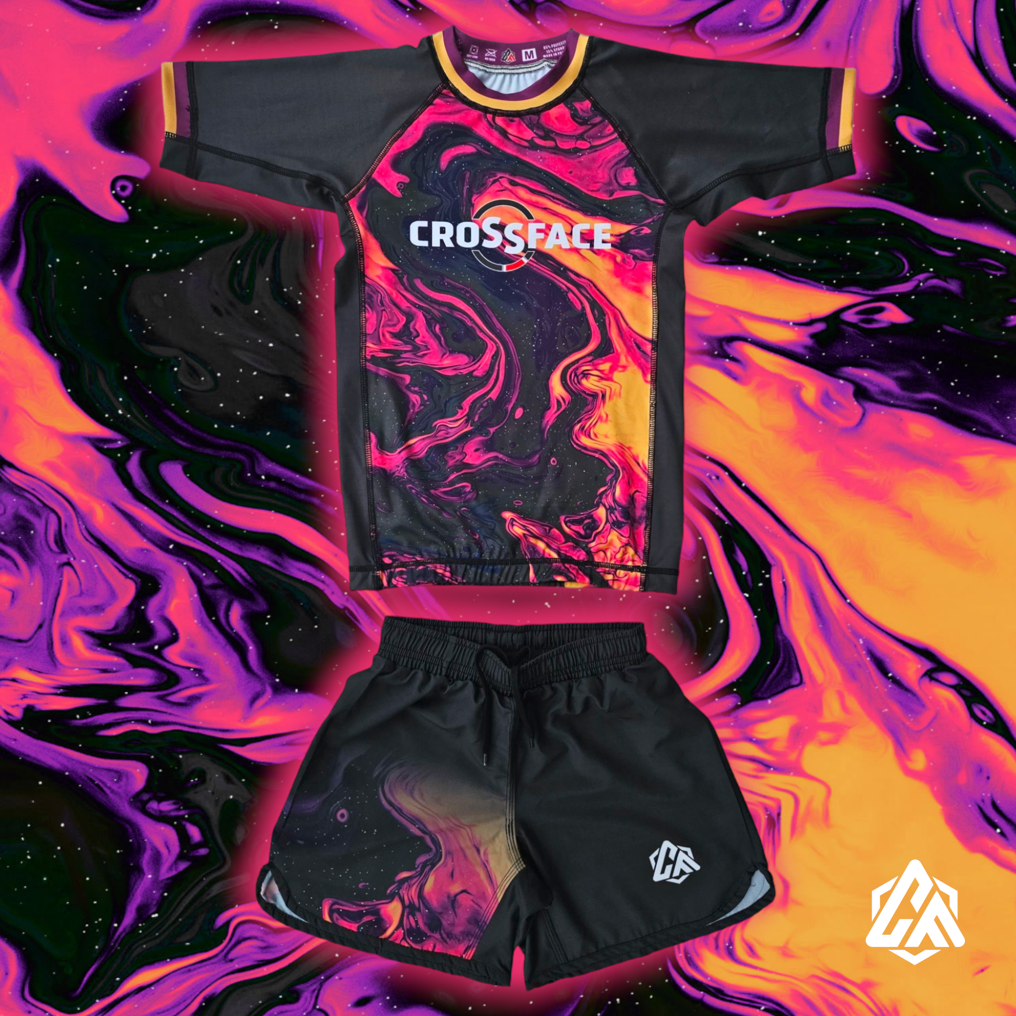 'INFERNO' NoGi Jiu Jitsu Rashguard Set - Adult