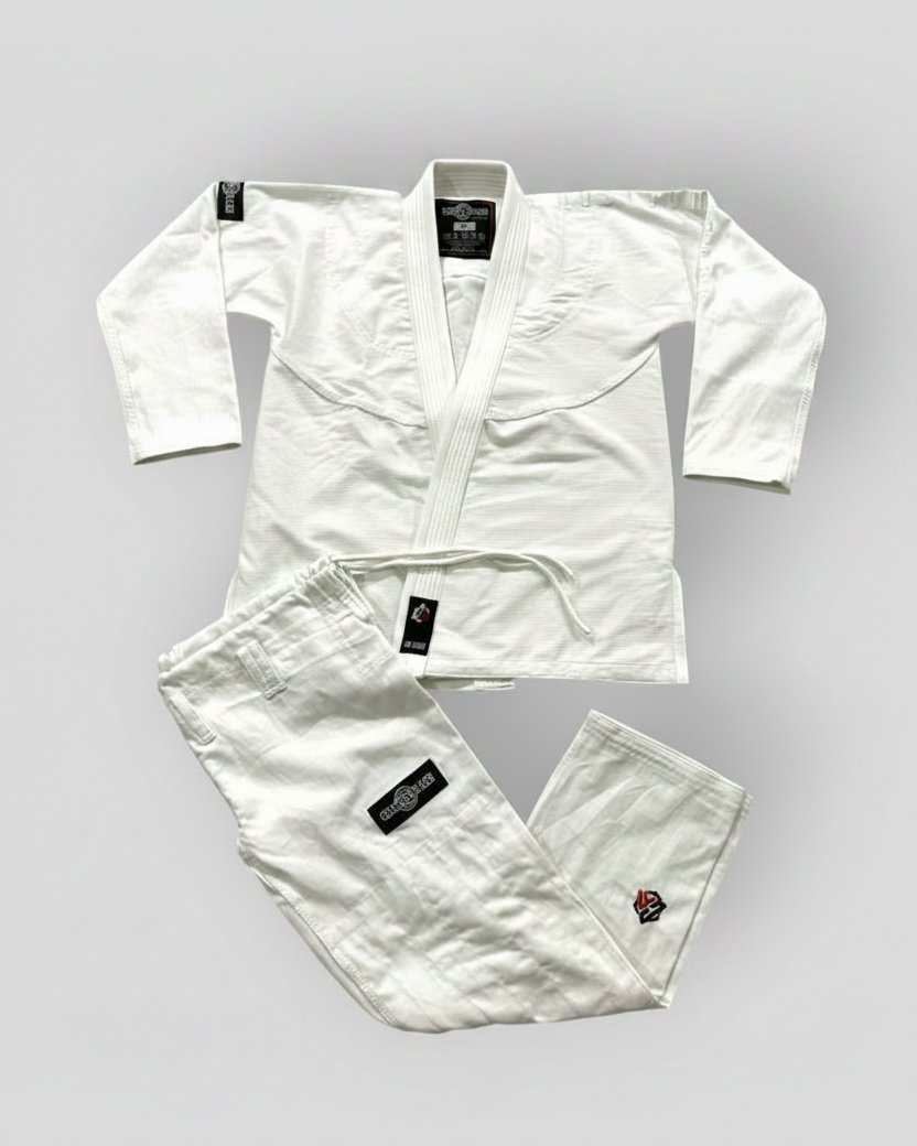 Crossface Jiu Jitsu Gi – Kids (White)