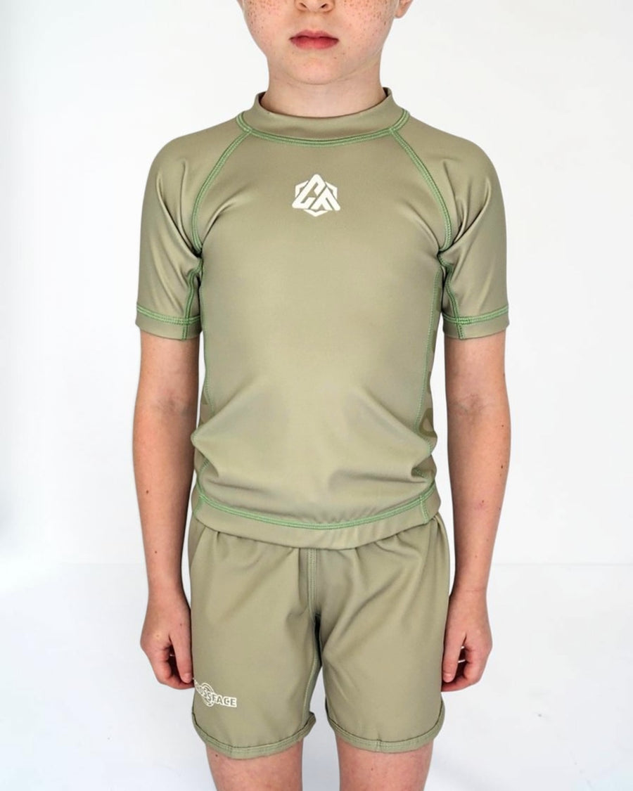 ESSENTIAL SAGE Rashguard Set – Kids
